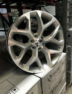 22 inch Brushed Snowflakes $1000,00 plus tax