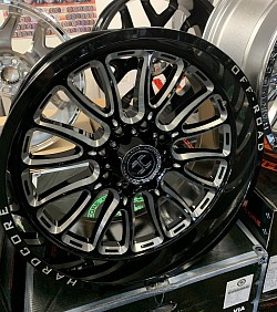 22x10 Gloss Black Milled 8x170 50$ down